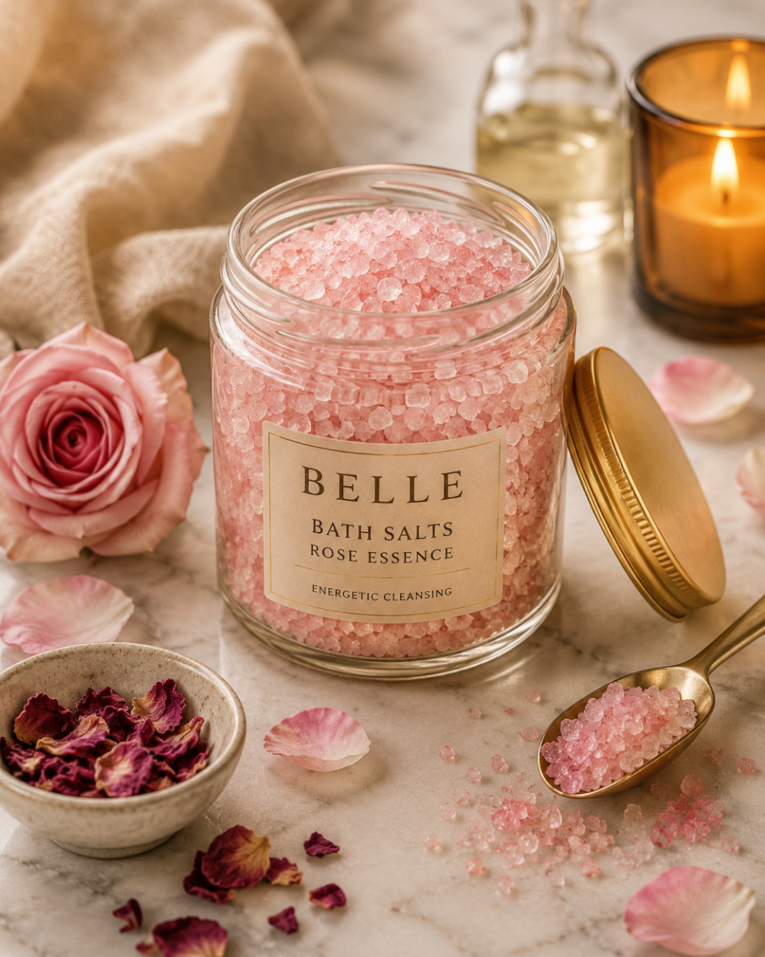 Botanical Essence Bath Salts — The Ritual of Slowing Down